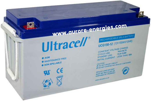 batterie AGM 12v 150Ah VRLA Ultracell