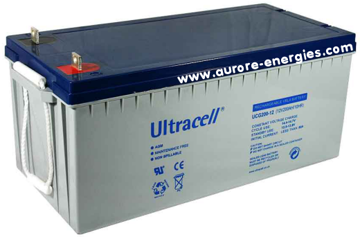 batterie AGM 12v 200Ah VRLA Ultracell