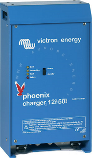 chargeur phoenix 12vdc 50A batterie 200Ah à 800Ah