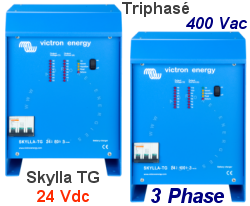 chargeur skylla-tg triphas 400vac 3 phases 380vac sortie CC 24vdc