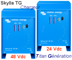 chargeur slylla-tg 24v et 48v en 230v