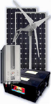 kit hybride solaire eolien 560w 24vcc 220vac pour site isol