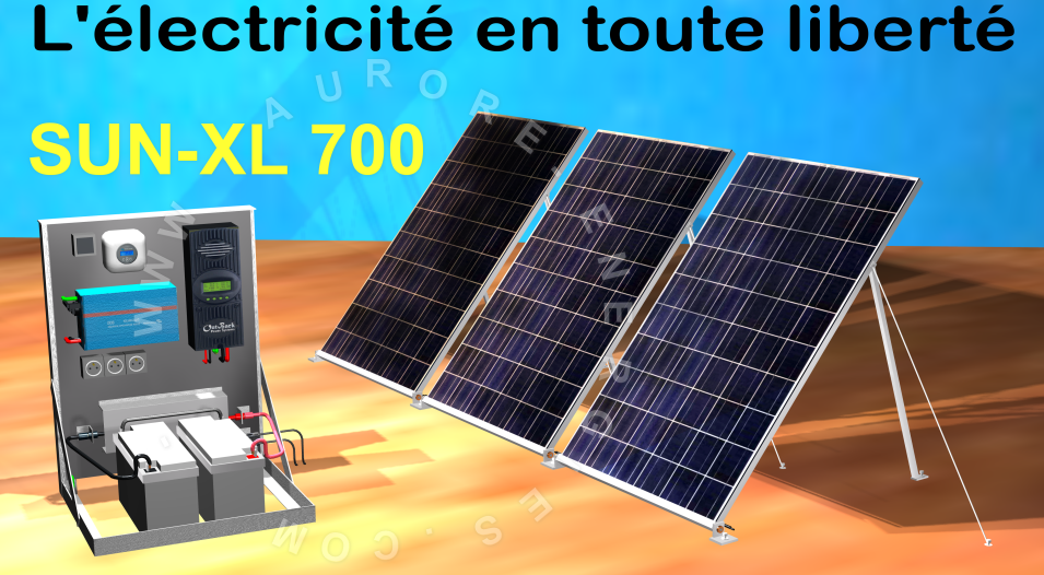 kit solaire 720w 230v