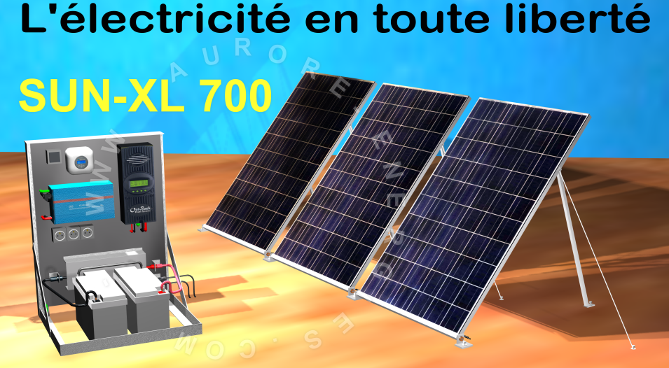 Panneau solaire plug and play