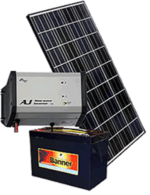 panneau solaire onduleur batterie