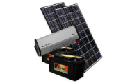 KIT SOLAIRE 270W IDÉAL POUR AVOIR DU 220V EN SITE ISOLÉ (1000W